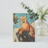 Lynx  briefkaart (Staand voorkant)