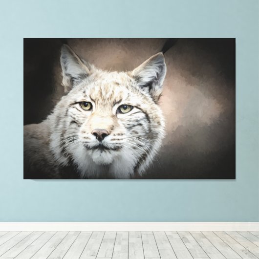 Lynx Canvas Afdruk (Insitu (Houten vloer))