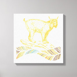 Lynx Canvas Afdruk