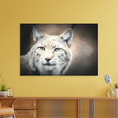 Lynx Canvas Afdruk (Insitu (Woonkamer))