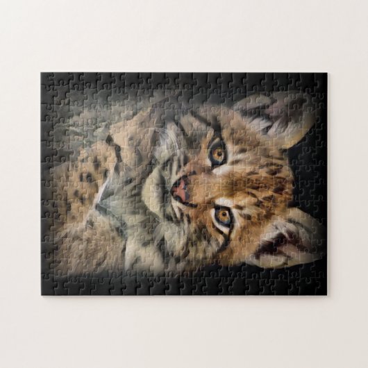 Lynx Cub Legpuzzel (Horizontaal)