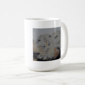 Lynx Cubs Pastel Painting Artwork Mok (Voorkant rechts)