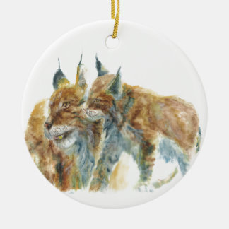 Lynx design keramisch ornament