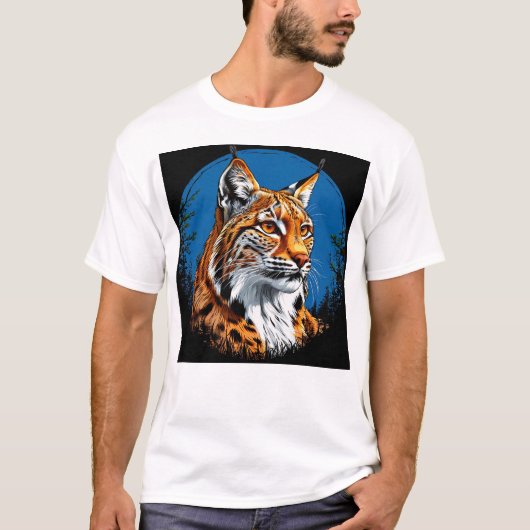 Lynx dier t-shirt (Voorkant)