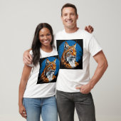 Lynx dier t-shirt (Unisex)
