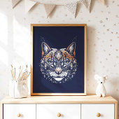 Lynx | Forest Animal Lynx Wall Print