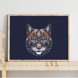 Lynx | Forest Animal Lynx Wall Print