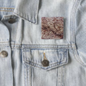 Lynx fur vierkante button 5,1 cm (In situ)