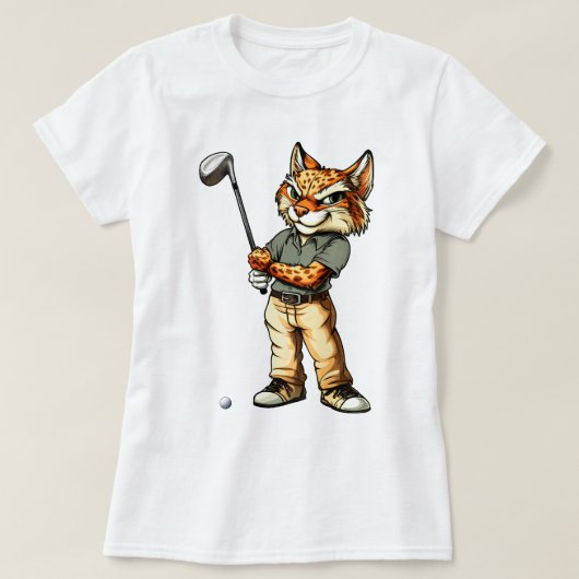 Lynx Golf T-shirt (Design voorkant)