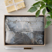 Lynx in de sneeuw decoupage tissuepapier (Geschenk)