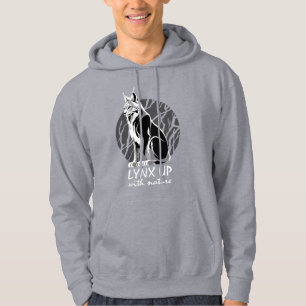 Lynx in harmonie met de natuur hoodie