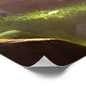 Lynx in het wandelende dorp | AI Art Poster (Hoek)