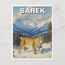 Lynx in Sarek Nationaal Park Zweden Reizen