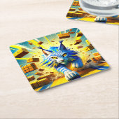 Lynx Kartonnen Onderzetters (Schuin)