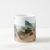 Lynx (Lynx rufus var maculatus) Illustratie Koffiemok (Center)