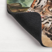 Lynx (Lynx rufus var maculatus) Illustratie Muismat (Hoek)