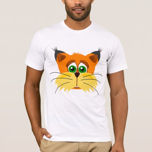 Lynx Mannen T-shirt (Voorkant)