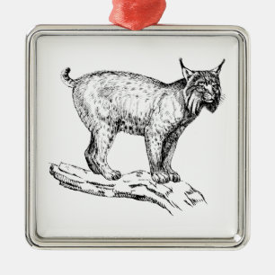 Lynx Metalen Ornament