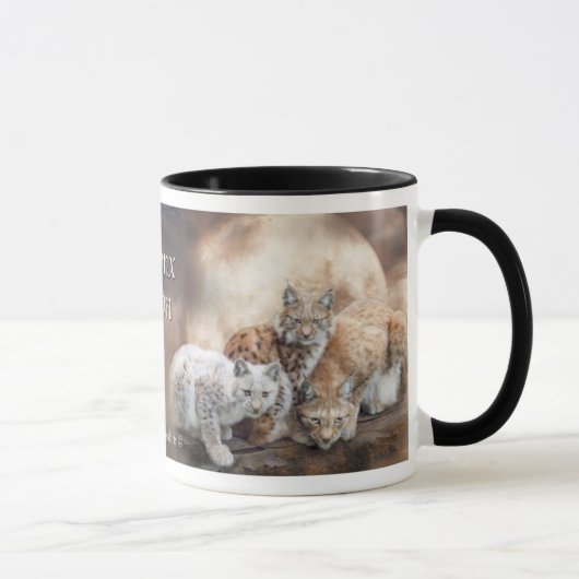 Lynx Moon Art Mok (Rechts)