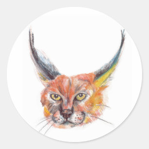 Lynx, Natuur liefhebber Sticker