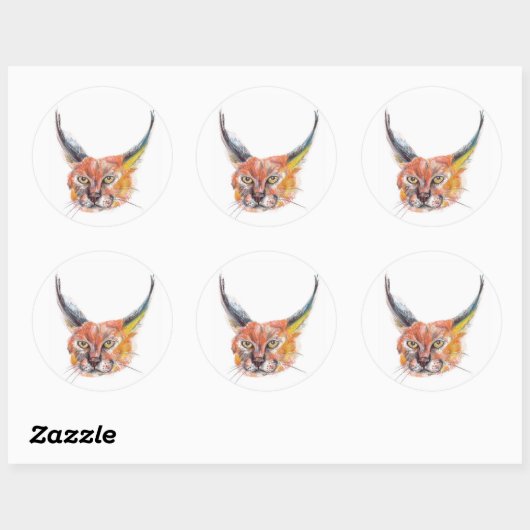 Lynx, Natuur liefhebber Sticker (Vel)