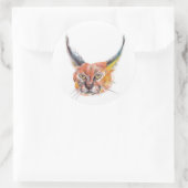 Lynx, Natuur liefhebber Sticker (Tas)