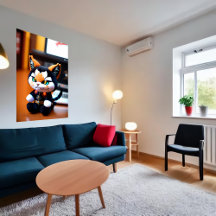 Lynx plush speelgoed | AI Art.