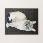 Lynx Point Siamese Cat Legpuzzel (Horizontaal)