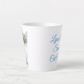 Lynx Point Siamese Cat Parent - Gepersonaliseerd Latte Mok (Voorkant)