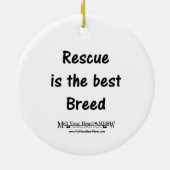 Lynx Point Siamese Ornament (Achterkant)