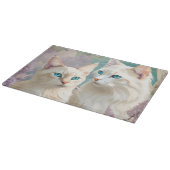 Lynx Point Siamese portretkunst Snijplank (Hoek)