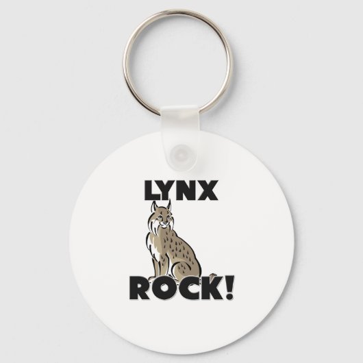 Lynx Rock Sleutelhanger (Voorkant)