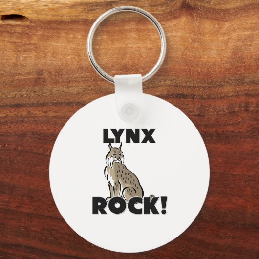 Lynx Rock Sleutelhanger (Voorkant)