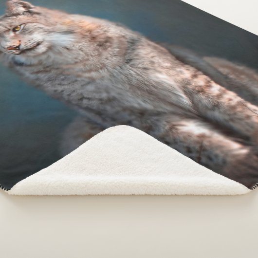 Lynx Sherpa Deken (3/4)