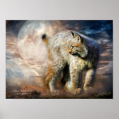 Lynx-Silent Spirit Art-Poster/Afdruk Poster (Voorkant)