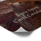 Lynx Spirit Art Poster/Afdruk Poster (Hoek)