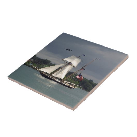 Lynx-tegel Tegeltje (Zijkant)