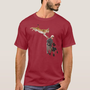 Lynx vs. Old Woman T-shirt