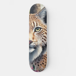 Lynx Waterverf schilderen Persoonlijk Skateboard