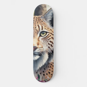 Lynx Waterverf schilderen Persoonlijk Skateboard
