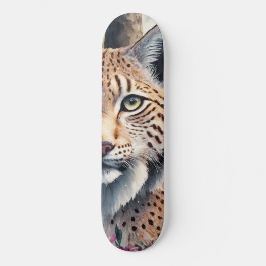 Lynx Waterverf schilderen Persoonlijk Skateboard (Voorkant)