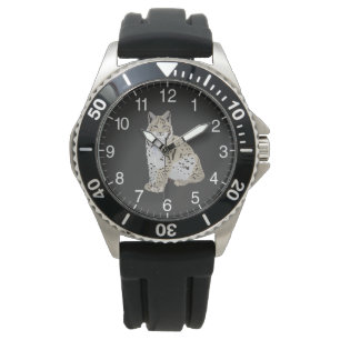 Lynx Wild Cat Horloge