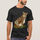 Lynx Wild Cat Wild Life T shirten T-shirt (Voorkant)