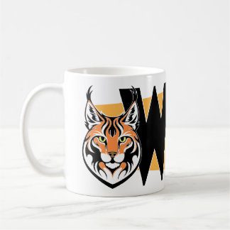 Lynx - Wild. Voorzichtig. waarneming Koffiemok