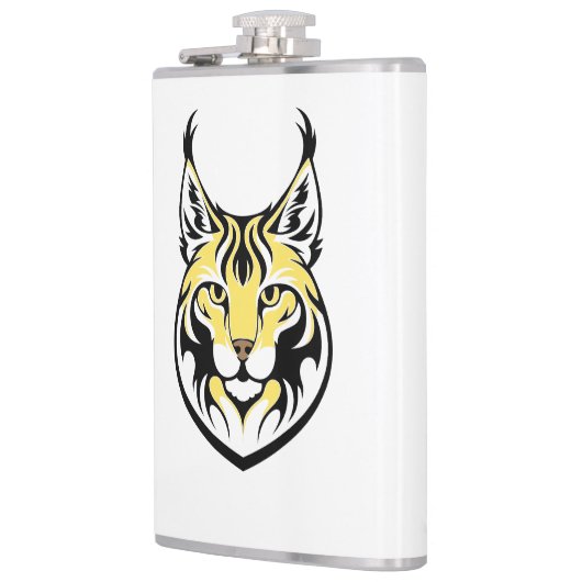 Lynx, wilde kat heupfles (Links)