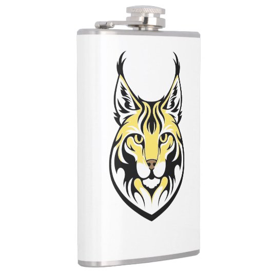 Lynx, wilde kat heupfles (Rechts)