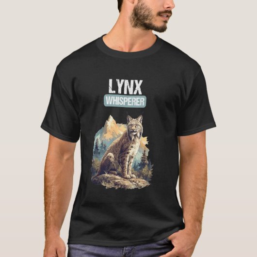 Lynxen Lynx Fluisteraar T-shirt (Voorkant)