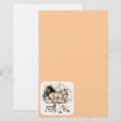 Lynxfamilie Briefpapier (Voorkant / Achterkant)
