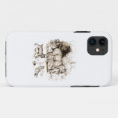 Lynxfamilie Case-Mate iPhone Case (Achterkant (horizontaal))