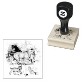 Lynxfamilie Rubberstempel (Gestempeld)